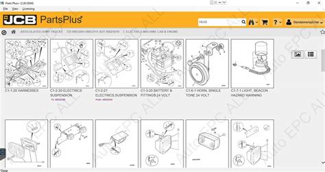 jcb parts diagram